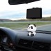 Güneş enerjili panda kafasını sallayan panda 